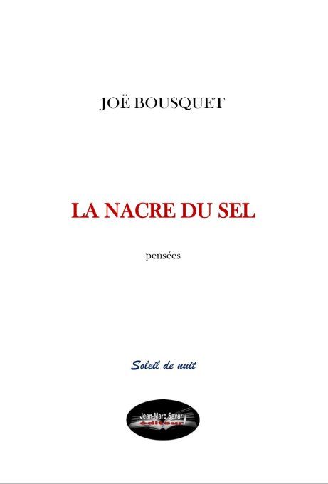 LA NACRE DU SEL