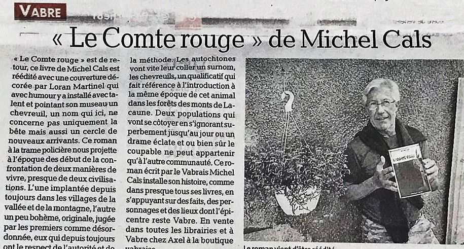 Article dans la Dépêche du Midi