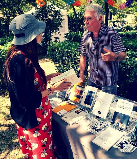 Francis Baux en dédicace